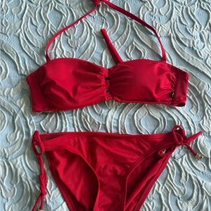 Red Bikini Set